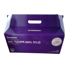 참앤들황토농원 NFC 착즙원액 포도즙, 3L, 1박스