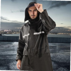 판초우의 비옷 우의 레인코트 오토바이남자우비