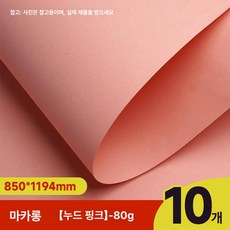 롤 배경지 사진 스튜디오 촬영 배경천 배경 촬영용, 1개, 80g 마카롱 베어핑크 10장