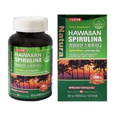 캐나다 하와이안 스피루리나 580mg x 180정, 1개, 1정