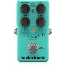 TC Electronic HYPERGRAVITY COMPRESSOR Exceptional Multiband Compression Pedal with Vintage Compres, Compressor,Compression