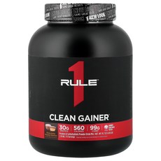 Rule One Proteins 룰원프로틴 클린 게이너 초콜릿 피넛 버터 4.8lb 2.18kg 프로틴 단백질보충제, 1