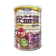 達特仕安益慎奶粉 添加益生菌 黨參 茯苓 低鈉低磷低蛋白成人營養補充 台灣公司貨, 1個, 900g