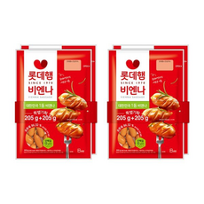 본사직영 롯데햄 비엔나, 4개, 205g
