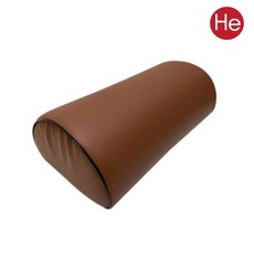 He 반달베개(경질) 반달형 추나 경침겸용 병원 한의원 피부관리실 환자 진료 한방, 1개, 브라운