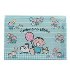 SANRIO三麗鷗 大寶/大口仔 A4 橫向扣式資料夾 文件收納 輕巧耐用, 1個