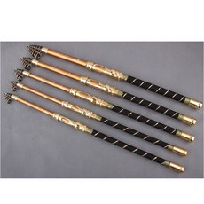 廣隆 新款輝煌賣場 純碳素海竿 魚竿遠投 釣魚竿 漁具 拋竿 海釣 釣竿 溪釣 土豪金, 2.1米