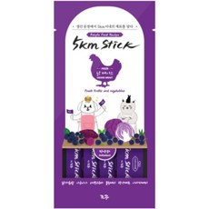 5km Stick 粉色寵物零食, 14g, 4個, 雞胸肉(抗氧化)