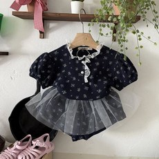 르쁘띠모KC 플라워와플샤세트*XS~XL*