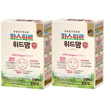 파스퇴르 위드맘 제왕100일 스틱분유 14g(10봉 x2팩), 2개