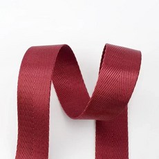 나일론 웨빙 스트랩 리본 밴드 배낭 스트래핑 바이어스 밴딩 벨트 봉제, 17. Wine, A. 25mm-2Meters, 1개