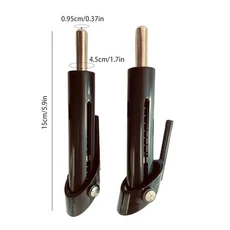 피트니스 9.5mm 무게 스택 핀 강도 훈련 기계 잠금 체육관 휴대용 체중 감소, 01 CHINA, 03 black