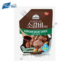 동원 하루미 소갈비 양념 500g (3봉), 단품
