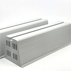국산 에어컨 실외기 발 받침대 LG 삼성 캐리어 위니아 호환, 1세트, 소형 (길이 430mm)