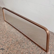 테이블 브라켓 카페 탁자 철제 철재 대리석 브래킷, 스테인리스스틸 헤어라인 로즈골드