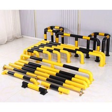 가드레일 스토퍼 주차장 안전바 주차 차단바 충돌 방지 U자형 50x30x1.5 두께, F. U자형 50x30x1.5, 1개