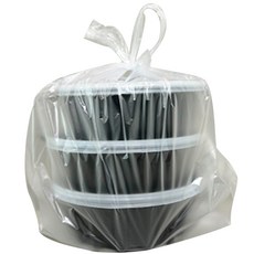충남비니루포장 손잡이 투명 비닐봉투 6호(35x58), 28L, 280개