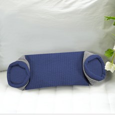 숙면예감 피그먼트 원통형 누빔 베개커버