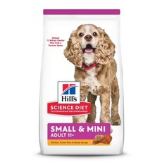 Hill's 希爾思 小型及迷你超高齡犬 狗乾糧：專為高齡犬設計 易於咀嚼 支持免疫系統與關節健康, 1個, 2533｜ 2.04kg, 2.04kg, 雞