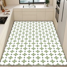 싱크대발매트 주방바닥매트 PVC 깔끔 방오 50x80cm