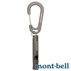 mont-bell 戶外求生哨 緊急鳴哨, GM灰, 1個