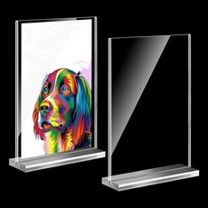 A4 스탠드형 Y자 아크릴꽂이 POP 안내 메뉴판sty76lkY