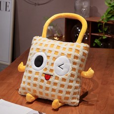 抱枕被子兩用辦公室午睡小枕頭車載毯子二閤一汽車用冬季折疊加厚, 黃色抱枕65*45