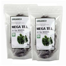 메가티 유기농 페퍼민트 삼각 15티백 2개세트, 2세트, 15개입, 1g