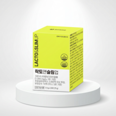다이어트 유산균 락토앤슬림업 30포, 2.5g, 30개