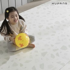 휴팡 층간소음 방지 롤매트 15mm 퓨어 테라조 유아 어린이 펫 거실 아이방 놀이방 매트