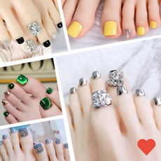 네일아트 간편하게 붙이는 패디 팁 인조 발톱 네일팁, 패디큐어 패디팁 - 64