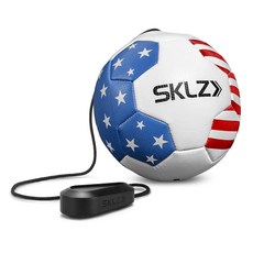 SKLZ 스킬즈 Star Kick 터치 축구 트레이너 청소년 플레이어 발차기 패스 연습 발과 눈의 협응력 컨트롤 리듬 기술 향상에 사이즈 1 공 미국 288609