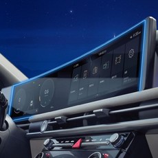 미르파크 더뉴 투싼 NX4 페이스리프트 호환 파노라믹 디스플레이 네비게이션 풀커버 보호필름, 64GB, 네비게이션 보호필름(지문방지)