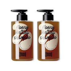 [진짜꿀20%함유]탈모완화 탈모케어 두피케어 탈모증상완화 기능성 허니버니 허니 멜팅 샴푸 2개, 480ml