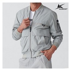 코몽트 남녀공용 항공점퍼 스톤베이지