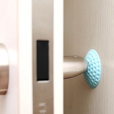 문고리 보호쿠션 찍힘 방지 보호캡 문손잡이보호패드 wis+78914yh, 색상랜덤 WF309DF, 1개