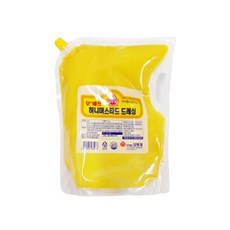 소스 오뚜기 머스타드 2Kg/머스타드/소스/조미료/홀그레인/스테이크/허니/머스타드/가공/식품/겨자/, 1개, 2kg