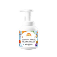 獅子寶寶 甜橙泡泡抗菌洗手慕斯 300mL 變色洗手乳 敏弱肌 全家適用, 1個, 獅子寶寶 甜橙泡泡抗菌洗手慕斯300mL, 甜橙