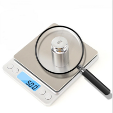 디오디오 초정밀할수있는 저울 3KG 초계량 초정밀, 1103KJR, 실버스타