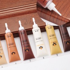 스크래치 복원커버 가려보게 페인트 감쪽 복구페인트 5p 세트 스크래치커버 마루 가구 흠집 수선도구 No.02 복구 화이트 5P, 5개