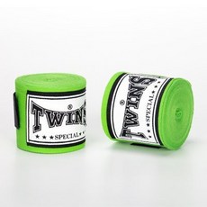 古川小夫 3米 5米 TWINS 泰拳 拳擊手綁帶 BOXING Hand Wraps 微彈性綁帶 - 綠, 1個