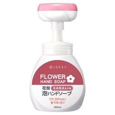 JOEKI花朵造型洗手慕斯 草莓香氛 溫和潔淨 全家適用 300ml, 1個