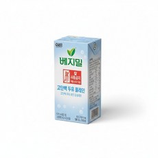 정식품 베지밀 고단백두유 플레인 190ml*48, 48개, 190ml