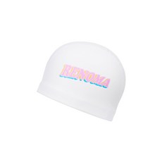 레노마 레트로 텍스트 PU 수모 RO-RC2F002, 화이트, 1개