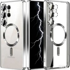 적용 갤럭시 s26울트라 소프트 실리콘 휴대폰 케이스 카메라 렌즈 완전보호 필름 맥세이프 투명 케이스XSJKDD88