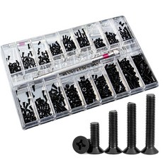 노트북 나사 180PCS 컴퓨터 안경 수리 부품, 180개