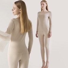 마이시즌 여성용 양면 슬림 이너웨어 상하의 세트