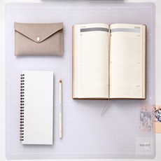 IS리빙 반투명 컷팅매트 A2 화이트 책상고무판