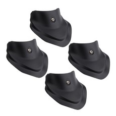 4Pcs 전기 스쿠터 머드 플랩 전기 스쿠터 전방 후방 머드가드 브래킷, Short style