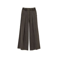 트윈셋 코튼 팔라초 팬츠